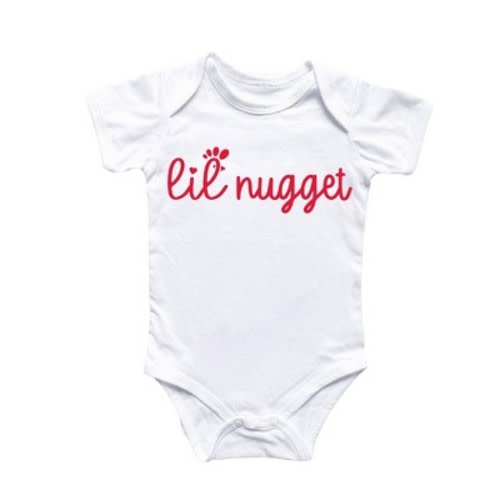 Little Chicken Nugget - Baby Boy Girl Clothes Infant Onesie® Funny Cute Newborn GS1 Multicolor 0-3M