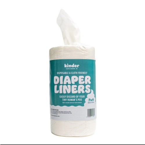 Disposable Cloth Diaper Liners made of Bamboo Viscose – Kinder Cloth Diaper Co.