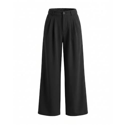 GRAPENT Wide Leg Pants for Women Work Business Casual High Waisted Dressy Pants Flowy Trousers Office