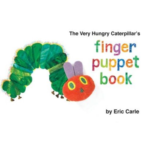 The Very Hungry Caterpillar's Finger Puppet Book - (World of Eric Carle) by Eric Carle (Board Book)