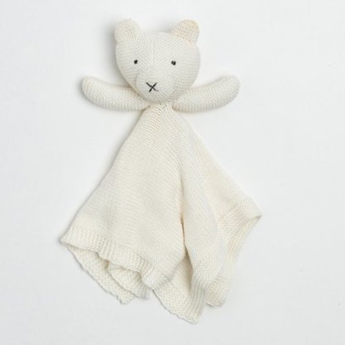 Organic Cotton Lovey, Bear