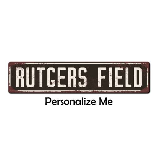 Personalized Sports Field Sign - Custom Field Sign - Sports Decor - Personalized Sports Gift - Trophy Wall Decor - Man Cave Sports Sign