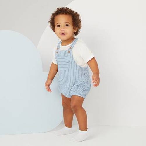 Newborn Baby Boys Huggies Babywear 100% Organic Top & Romper 2-Piece Set