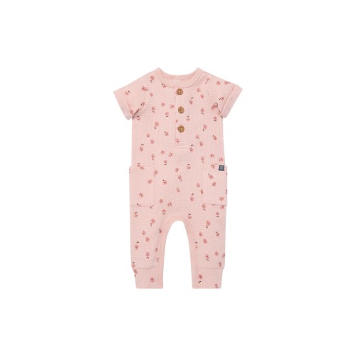 Short Sleeve Long Romper, 6-9M