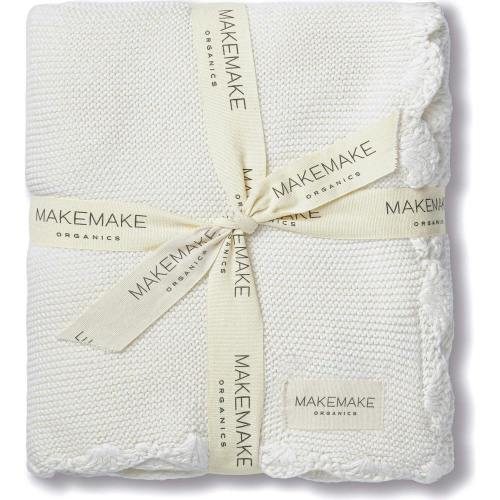 Organic Cotton Scalloped Baby Blanket