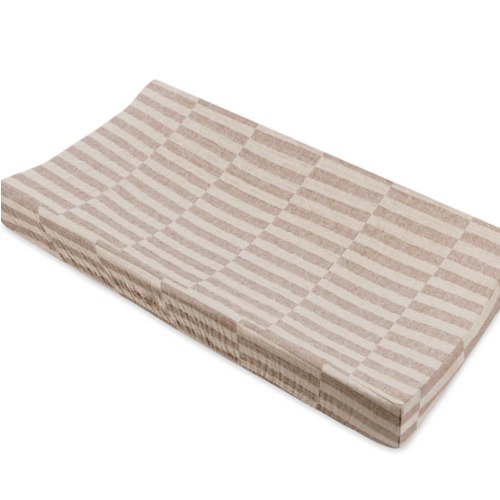 Babyletto Quilted Changing Pad Cover in GOTS Certified Organic Muslin Cotton