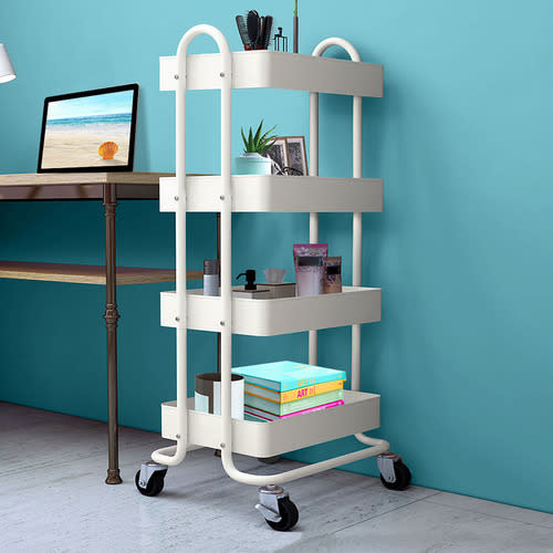 Zania 4 Tier Storage Trolley