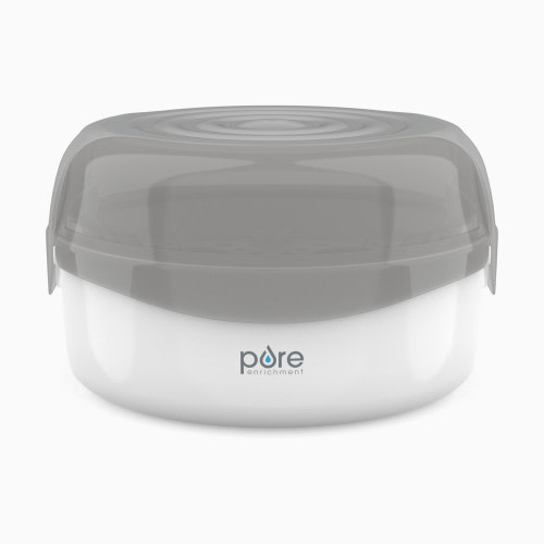 Pure Enrichment PureBaby Microwave Bottle Sterilizer - White