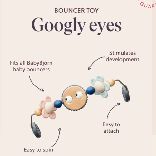BabyBjörn Toy for Bouncer – Googly eyes