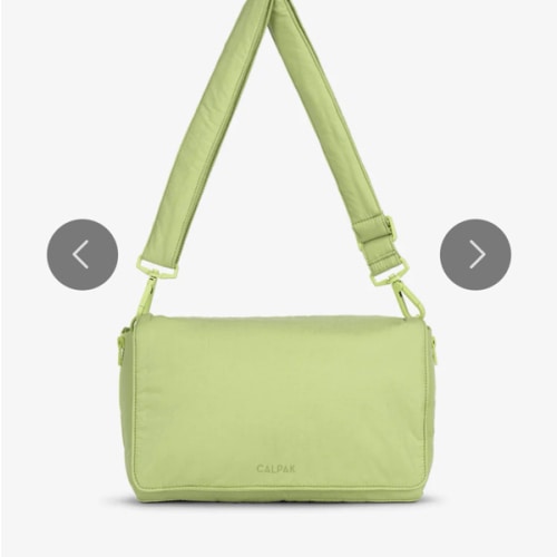 Convertible Stroller Caddy Crossbody - Lime