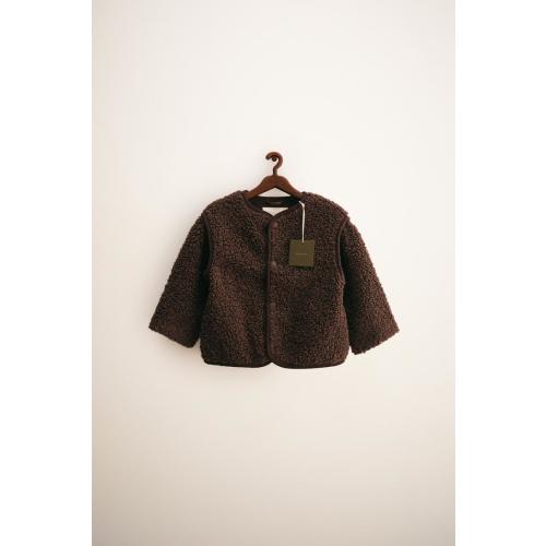 ZARA TIMELESS - FLEECE JACKET - Chocolate | ZARA United States