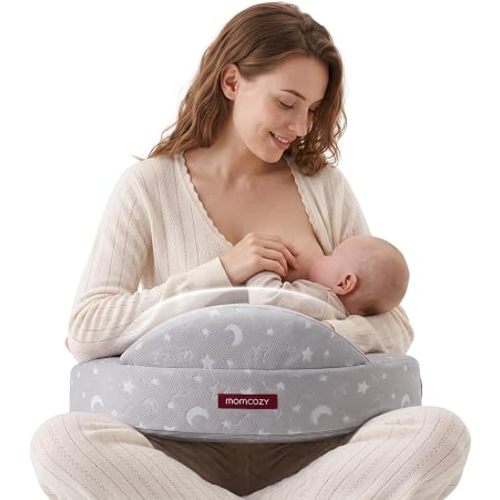 Momcozy Cozylite Nursing Pillow for Breastfeeding - Supportive Memory Foam