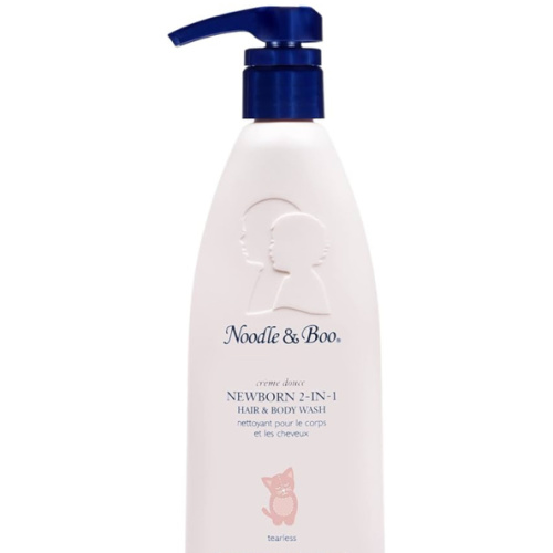 Noodle & Boo Newborn 2-in-1 Baby Shampoo and Body Wash, Tear-Free, Hypoallergenic, Baby Bath Essentials, Moisturizing, pH-Balanced, Vitamin-Enriched, Pediatrician-Tested