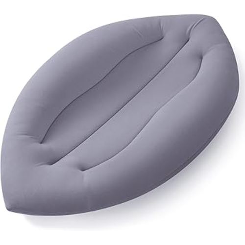 Baby Lounger for Newborn: Skin-Friendly & Breathable for 0-12 Months Infant Tummy Time Playtime & Diaper Changes - Portable & Lightweight Cushion for New Parents