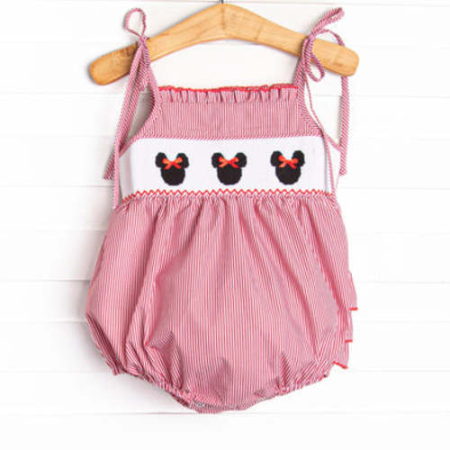 Mouse Moments Ruffle Bubble, Red Stripe – Stitchy Fish