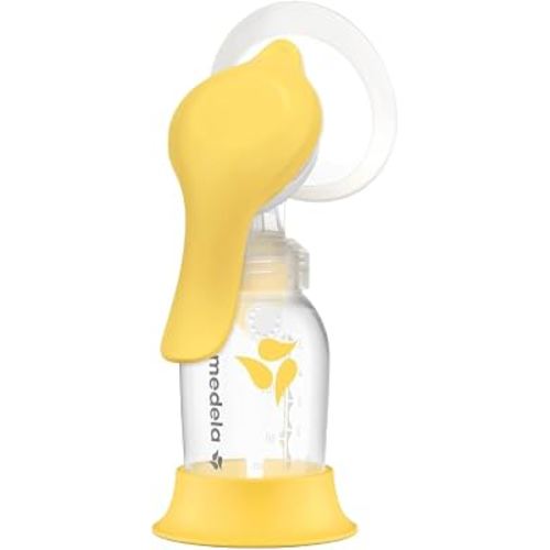Amazon.com : Medela Harmony Manual Breast Pump, On-the-Go, More Milk Output : Baby