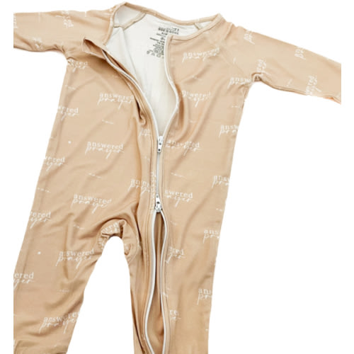 0-3m Answered Prayer Bamboo Sleeper