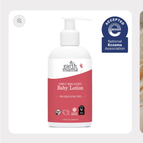 Simply Non-Scents Unscented Baby Lotion | Earth Mama