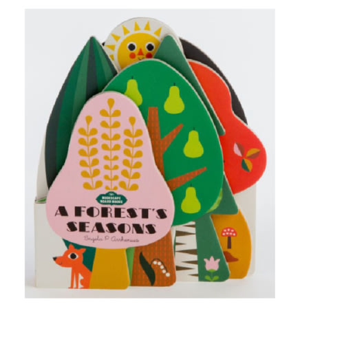 Bookscape Board Books: A Forest's Seasons: (Colorful Children?s Shaped Board Book, Forest Landscape Toddler Book) by Ingela P. Arrhenius, Board Book | Barnes & Noble®