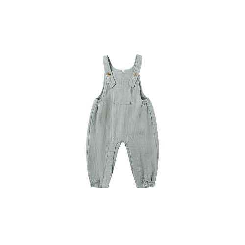 Quincy Mae Baby Overall - Steel Blue