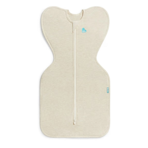 Love to Dream Swaddle UP, Sleep Sack 0-3 Months, Self-Soothing, Improves Sleep, Snug Fit Helps Calm Startle Reflex, Baby Essentials Must Haves Newborn, 1.0 TOG, 8-13 lbs, Oatmeal