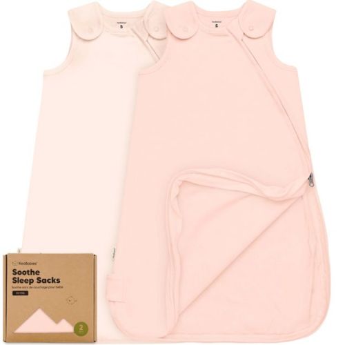 KeaBabies 2-Pack Sleep Sacks for Babies, Soothe Sleeping Sack Wearable Blanket, Infant, Toddler, Newborn Swaddle Sack