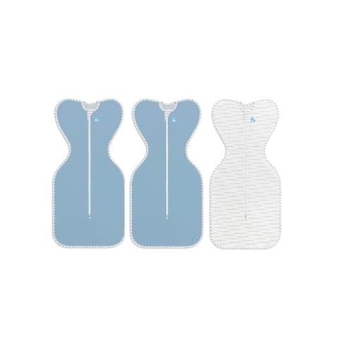 Love to Dream Swaddle UP Boy Bundle, Baby Sleep Sack, Self-Soothing Swaddles for Newborns, Improves Sleep, Snug Fit Helps Calm Startle Reflex, New Born Essentials for Baby, Blue Boy Bundle Pack