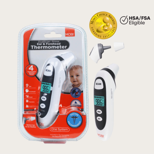MOBI DualScan Prime Digital Forehead & Ear Thermometer