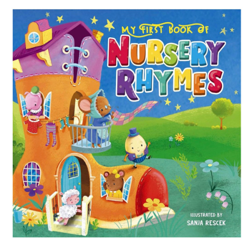 My First Book of Nursery Rhymes - Padded Board Book - Classics