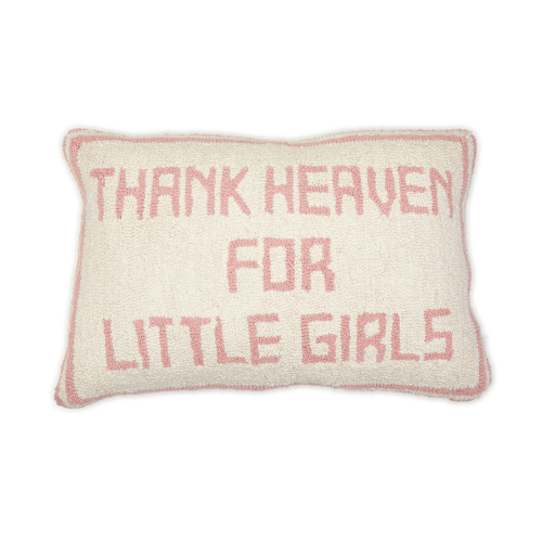 Thank Heaven For Little Girls Throw Pillow