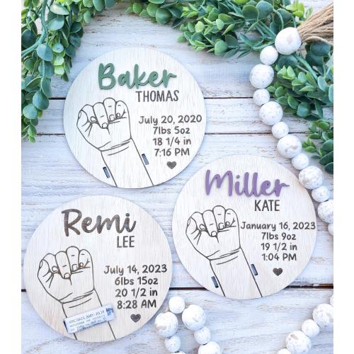 Hospital Bracelet Wristband Holder | Personalized Baby Gift For Mothers Day | Maternity Bracelet Engraved Keepsake | Newborn Baby Birth |