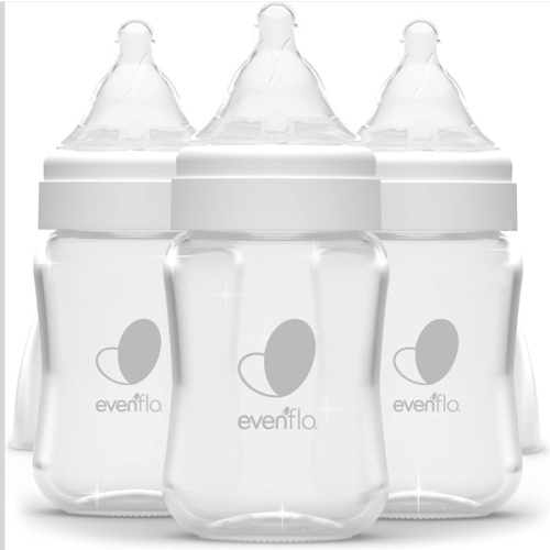 Evenflo - Glass Bottles 6oz (3pk)