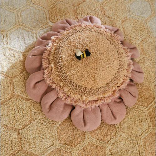 Floor cushion Pink Daisy  - Planet Bee