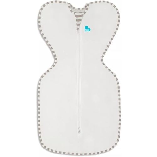 Love to Dream Organic Swaddle, Baby Sleep Sack, Swaddle Up Self-Soothing Swaddles for Newborns, Get Longer Sleep, Snug Fit Helps Calm Startle Reflex,1.0 Tog, Newborn 5-8.5lbs, Cream