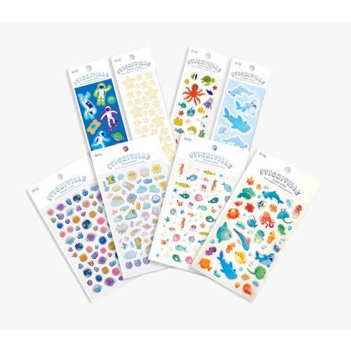 Ooly Outerspace & Under the Sea Sticker Set