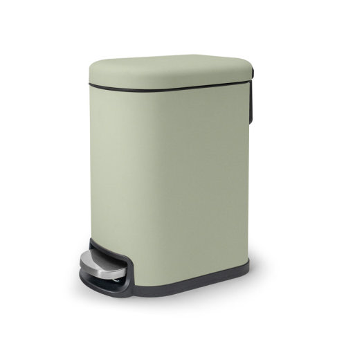 Acento Curved Rectangular Soft Close Premium Pedal Waste Bin & Reviews | Wayfair