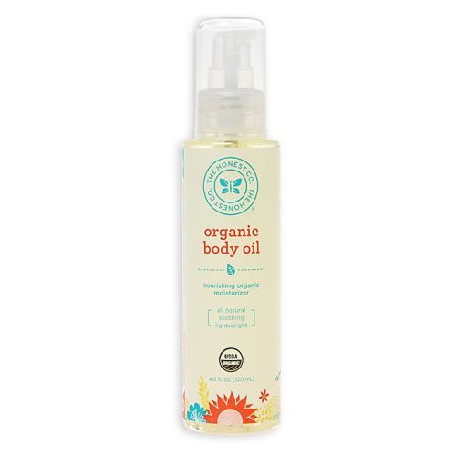 Honest 4-Ounce Organic Body Oil