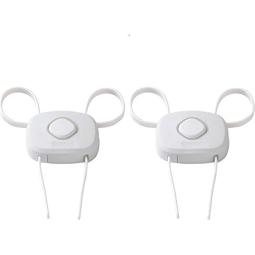 Safety 1st OutSmart Flex Lock, White, 2 Pack