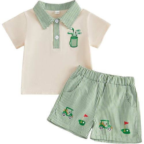 Baby Boy Golf Outfit