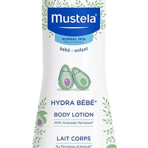 Mustela Hydra Bebe Body Lotion - Daily Moisturizing Baby Lotion with Natural Avocado, Jojoba & Sunflower Oil – Various Sizes