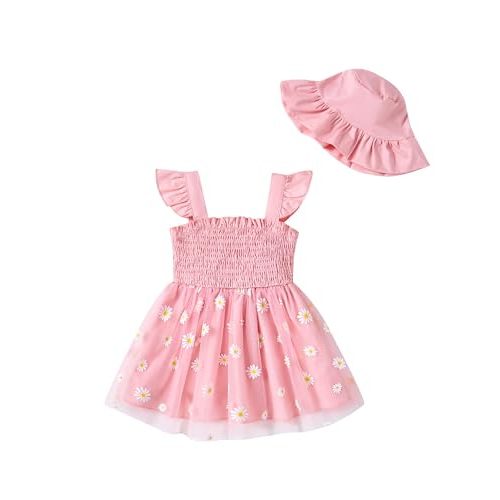Newborn Infant Baby Girl Dress Toddler Girl Clothes Halter Backless Sleeveless Flower Sundress Summer Dresses for Girl
