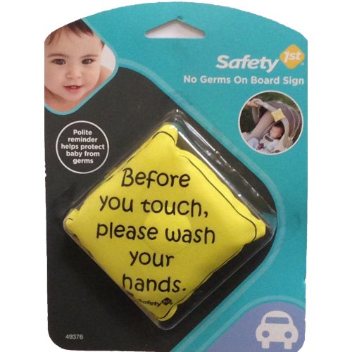 Safety 1st No Germs on Board Sign - 2 Count