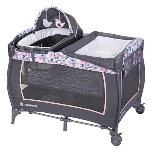 Baby Trend Lil' Snooze™ Deluxe II Nursery Center, Bluebell