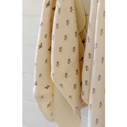 Assorted 2-Pack Organic Cotton Muslin Bibs