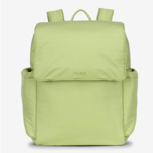 Diaper Backpack with Laptop Sleeve - LIME