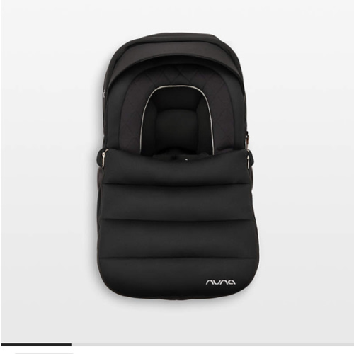 Nuna ® PIPA ™ Series Caviar Black Car Seat Winter Footmuff