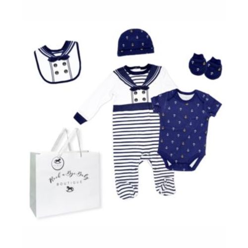 Baby Boys Layette Gift Bag Set