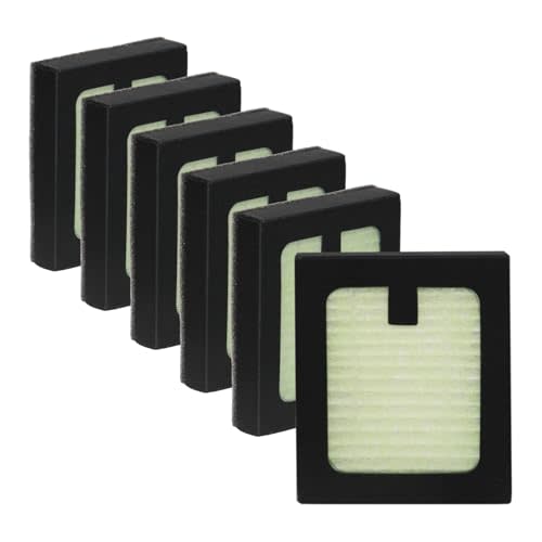 PUREBURG Replacement Filter Compatible with Baby Brezza Bottle Washer Pro, Pack of 6, HEPA Air Clean Dust