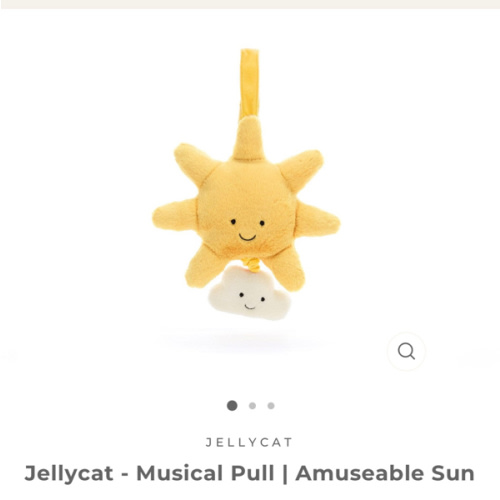 Jellycat - Musical Pull | Amuseable Sun