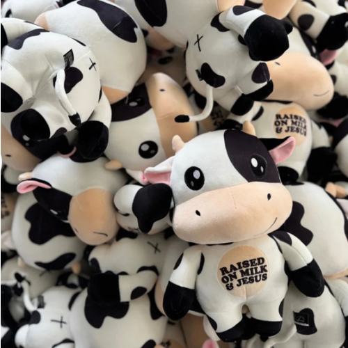 Raised on Milk & Jesus Cow Stuffy – OUR HOUSE ABOVE